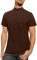 Mens T Shirt Short Sleeve Basic Mock Turtleneck Slim Fit Undershirt Cotton Pullover Thermal Solid Tops Coffee Brown, XL