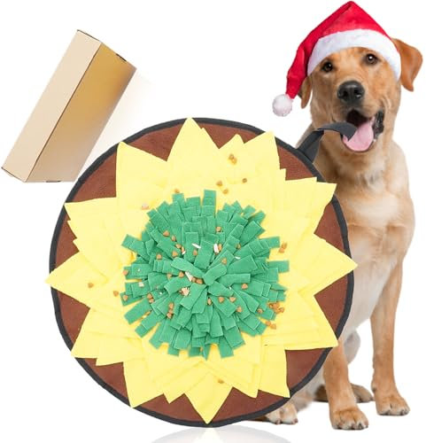 Schnüffelmatte Für Hunde schnüffelteppich Hundeschnüffeldecke, Hundeschnüffelmatte, Interaktives Hundespielzeug, Waschbare Trainingsmatten für alle Haustierrassen(50 * 50cm)
