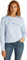 Calvin Klein Damen Sweatshirt Gradient Monologo Crewneck Regular Fit, Blau (Niagara Mist), L