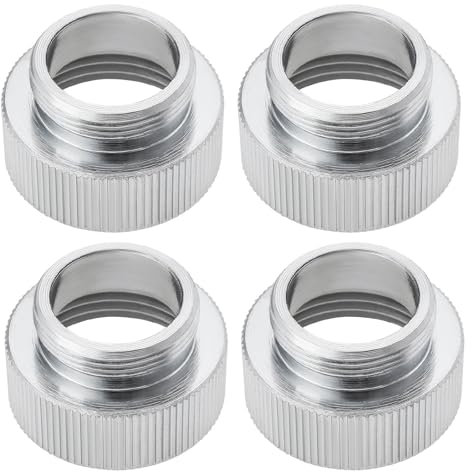 Create idea 4 Pz Connettore Adattatore Rubinetto In Ottone 3/4'' Femmina A M22x1.0 Filettatura Maschio Metrica Adattatore Depuratore Acqua Per Macchina Lavastoviglie Bagno Lavello Della Cucina