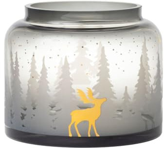 Räder Wintervase Waldlandschaft d19cm