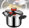 10L Multi Functional Pressure Cooker, 3-Speed Adjustment Stainless Steel Explosion Proof Pressure Cooker With Foldable Handle, Knob Stock Pot for Kitchen, Restaurant, Bar
