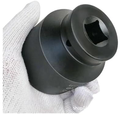 APVMFMKLTG 1 STÜCK 3/4 Zoll 19 mm Antrieb Schlagschrauber Sechskant 17 mm bis 75 mm großer Schraubenschlüsselkopf Schraubenschlüsselhülse for elektrische Schlagluftpneumatik(46mm)