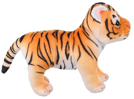 TOYANDONA Spezielles Design 25 cm Großes Kuscheltier Tigerspielzeug Weich Und Bequem Als Für Kinder