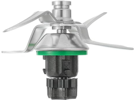 Pour Vorwerk Thermomix TM5/TM6 Lame de rechange en acier inoxydable pour mixeur (avec joint) - Design ultra tranchant et résistant à la chaleur - Robuste et durable - Compatible avec TM5 TM6