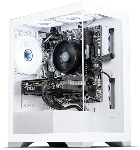 SCAN Aspect Gaming PC | RTX 4060 8GB | Ryzen 7 5700X 8-Core | 32GB RAM | 1TB M.2 SSD | Dynamic RGB Lighting | WiFi | Streaming Ready | Windows 11
