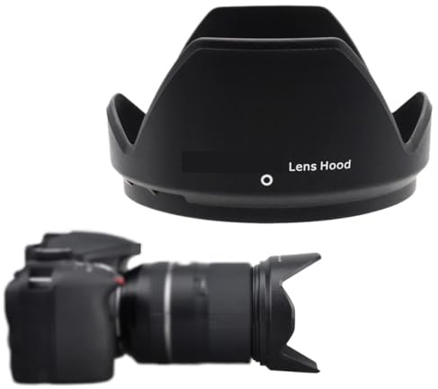 for HB016 Gegenlichtblende Blume Umkehrbare Kamera Gegenlichtblende, for Tamron 16-300mm F/3.5-6.3 Di II VC PZD Makroobjektiv Ersetzt for HB016