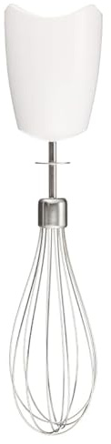 FIGEVIDA Accessorio Frusta per Minipimer MQ3, MQ700, MQ5 con Sistema EasyClick, Lavabile in Lavastoviglie, Parti a Contatto con gli Alimenti Senza BPA Compatibile per Braun AX22110055 BR67050148