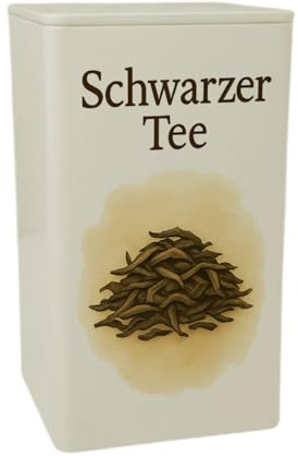 speecheese Tea Harmony Schwarzer Tee Dose 900ml MetallDose 900ml für Teeliebhaber - stilvoll und praktisch