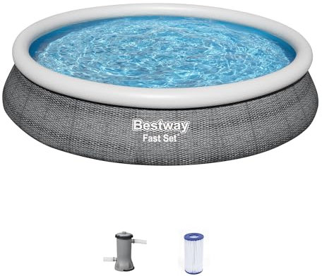 Bestway 197035 Fast Set Piscine Bleu