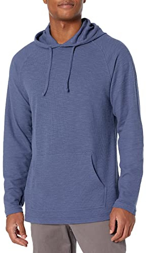 Amazon Essentials Men's Long-Sleeve Slub Thermal Pullover Hoodie