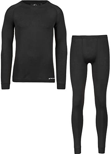 WHISTLER Herren Oppdal Baselayer-Set, 1001 Black, 4XL