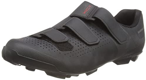 SHIMANO Zapatillas MTB XC100, Unisex Adulto, Negro, 38 EU