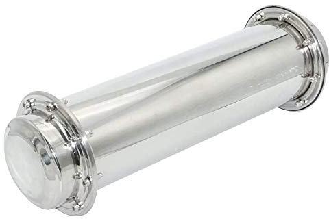AFuex Capsule temporelle Conteneur de Capsule de Temps d'acier Inoxydable/Cadeau Futur de Stockage Anti Corrosion imperméable pour Le Futur Cadeau d'obtention du diplôme,20inch(50cm)