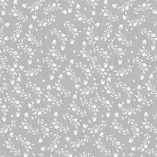 Home Direct Rectangular Oilcloth PVC Wipe Clean Tablecloth Table Cover 140cm x 200cm 55x78 Light Grey