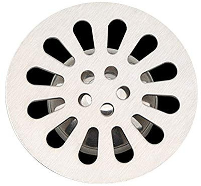 Jjoer Tapa Desague Ducha Acero Inoxidable Plato Ducha Filtro De Pelo Redondo con ProteccióN contra Los Olores, para Cocina Inodoro BañO BalcóN 9cm