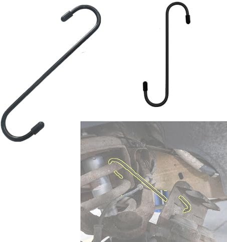 zalati Brake Caliper Hanger Hooks 2pcs Brake Axle and Suspension Systems Tools for Cars and Light Truck