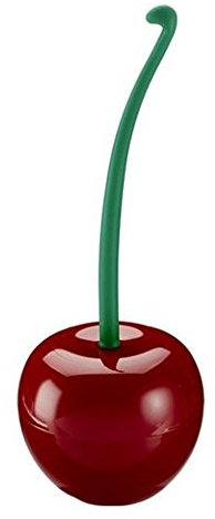 ANIROY Cherry Toilet Brush and Holder, Cherry Toilet Brush Set, Holder Creative Toilet Brush, Cute Bathroom Accessories for Cherry Bathroom Decoration (Red)