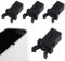 CORTHULin 4 PCS Bin Lid Clasps Durable Touch Bin Lid Catch Latches Lock Flexible Bins Touch Lids Clips Plastic Spare Catch Clip Replacement Compatible with 3 to 50 Litre Bins