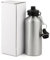 Zediart - Botella deportiva de aluminio para sublimar | Apta para impresión por sublimación con prensa de calor | Incluye dos tapas 600 ml