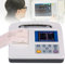 YANDDEA Tragbarer EKG-Monitor, Digitaler Touchscreen Mit 12 Kanälen, 12 Ableitungen, EKG, EKG, Elektrokardiograph, PC-Software, EKG