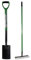 2 Piece Garden Digging Shovel & Rake Tool - Steel Gardening Soil Spade Farm Set Handle | Cultivating All Types Of Soil | Garden Lawn Rake Tool For Gardening & Planting - 2pc