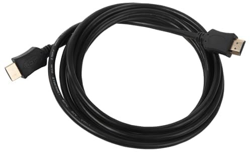 Zarivy Cable HDMI 3m negro, alta velocidad, soporte 4K, audio y video, ideal para conectar dispositivos multimedia a pantallas.
