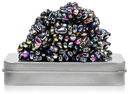 DARENYI 300g Magnetsteine,Bunt Magnetsteine Stresskiller Magnete,Bunte Mini-Magnete,Vielseitiger Stresskiller für Kreativität & ASMR,für Zuhause,Büro,Perfekte Geschenkidee(Farbe)