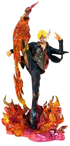 Nerd Clear Sanji Figur – Anime Sammlerfigur 35 cm | Detailreiche Actionfigur & Anime Statue für Manga Fans