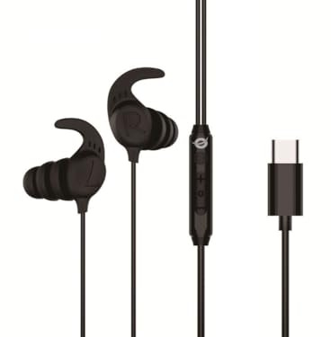 Conceptronic Kopfhörer In-Ear, USB-C Anschluss, mit Mikrofon