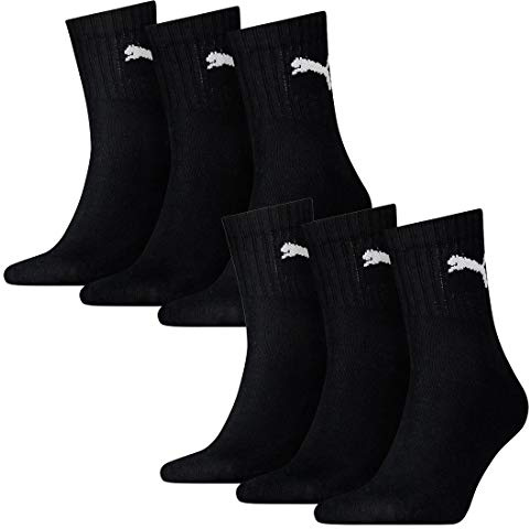 PUMA Herren Short Crew Socks Sportsocken mit Frotteesohle 6er Pack Sportsocken