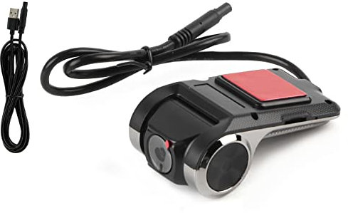Duokon Dash Cam, HD 1080P Car Camera, Dashboard Camera Video Recorder, Mini DVR, Smart GPS ADAS Driving Recorder