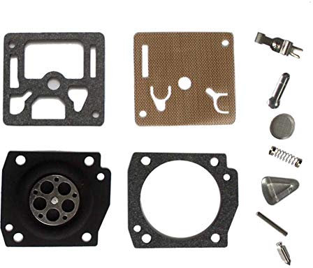 AISEN Kit de réparation de membrane de carburateur pour tronçonneuse Husqvarna 340 345 346XP 353 350 357 359 Zama RB-122