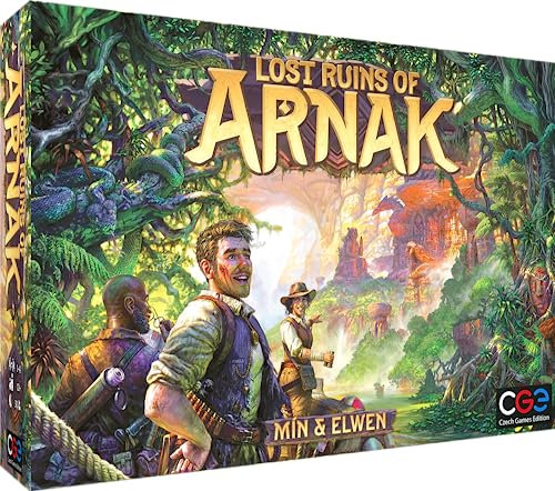 Lost Ruins of Arnak | CGE | English | Board Game | 1 to 4 Players | 30 Minutes | Age 12+