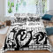 Loussiesd Hip Hop Stil Betten Set Teenager Straßenkultur Thema Bettwäsche 135x200cm Graffiti Muster Bettbezug Set für Kinder Teenager Schlafzimmer Dekor Schwarz Weiß Mit 1 Kissenbezug