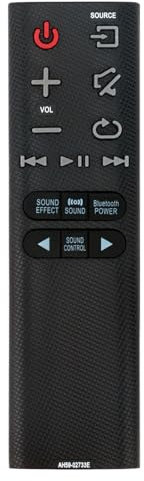 AH59-02733E Replaced Remote fit for Samsung Sound Bar HW-KM36C HW-K551 HW-J6000R HW-J6001R HW-K430 HW-J4000 HW-JM4000C HW-K360 HW-K369 HW-K370 HW-K450 HW-K460 HW-K470 HW-K550 HW-K650