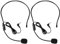 Lot de 2 Microphones avec Perche Filaire Flexible pour Amplificateur Vocal, Connecteur Jack 3,5 mm Microphone pour Chant, Parler, Enseignants, Entraîneurs, Présentations, Personnes âgées et