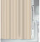 MSV Anti-Schimmel Duschvorhang - Anti-Bakteriell, waschbar, wasserdicht, Eva, 180x180cm Beige