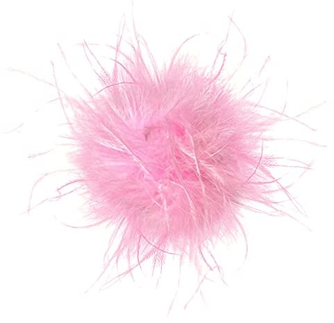 URFEDA Feder Brosche, Vintage Natürliche Straußenfeder Damen Fascinator Elegante Ansteckblume Brosche Blume Brosche Hutfeder Brosche Anstecknadel Abzeichen für Anzug Hüte zum Hochzeit Bankett Party