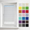 Estika Plissee 45 cm x 230 cm – Weiß, Klemm-Plissee ohne Bohren, Fensterrollos und Jalousien für Innenräume, Raffrollo