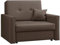 Mirjan24 Sofa Viva Bis I mit Schlaffunktion, Schlafsofa, einsitzer Polstersofa mit Bettkasten, Bettsofa inkl. Kissen, Farbauswahl, Wohnlandschaft (Manila 05)