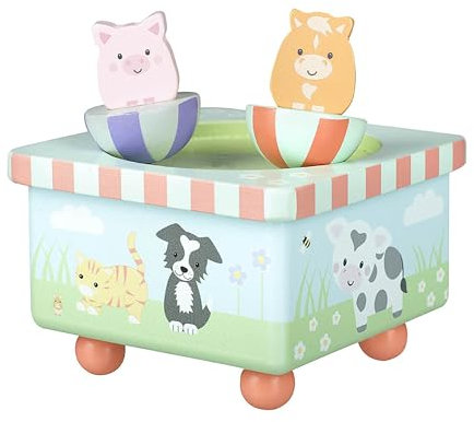 Orange Tree Toys Wooden Music Box, wood, Multicolour, one Size