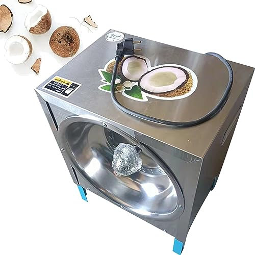 Electric Commercial Coconut Grater,Coconut Grater Scraper Shredder, Coconut Plup Planer for Coconut Processing Store, Restaurant, Bakery
