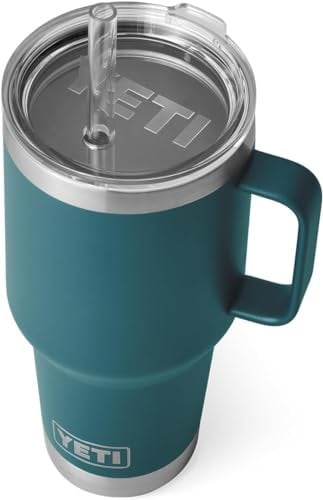 YETI Rambler Strohbecher, Agave Teal, 35 oz (1035 ml)