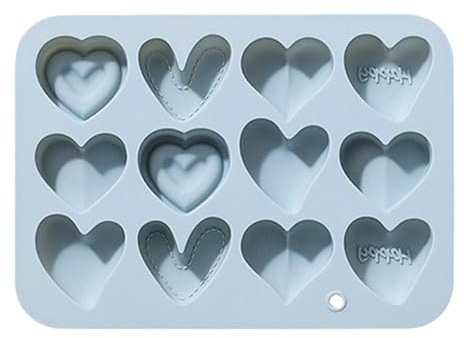 Moule en Silicone de Forme drôle Bac à glaçons Moules à Chocolat pour gâteaux et pâtisseries Fantaisie Moules de Cuisson d'outils Rose d'artisanat en Sucre Rose pour Anniversaire de fête (Bleu#2)