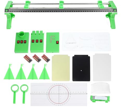 VICASKY 1 Satz Physikalische Experiment Kit, Optische Instrumente Physik Experimente Mit Strom Experiment Set Wissenschaft Ausrüstung Physik-Experimentierset Lehrinstrument Ausrüstung