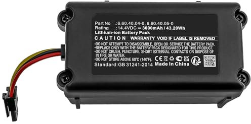 CELLONIC, Akku für Staubsauger kompatibel mit Blaupunkt SRV XEASY, BPK-VCBB1XE, XSMART (14.4v, 3000mAh)