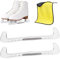 MOAZIFI Kufenschoner Schlittschuhe, Kufenschoner, Sport Hockey Blade Guards, Schlittschuh Schoner, Schlittschuhe Schoner, Schlittschuh Kufenschoner, Eiskunstlauf Zubehör