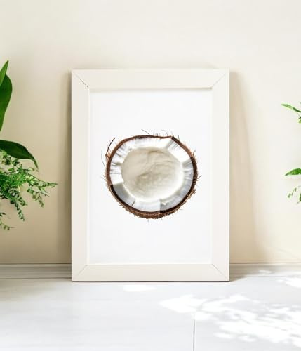 A4 Black Solid Wood Frame, A4 Picture Frame, A4 Photo Frames, A4 Poster Frame with Acrylic Glass, 21cm x 29.7cm Certificate Frame for Table Top and Wall Mounting, Black (White)