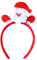 Pocoiau Festlich beleuchteter Haarreif Merry Christmas Kopfschmuck Weihnachten Haarreifen Urlaub Party Kopfschmuck Home Ornament